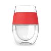 Wine FREEZEâ„¢ Cup in Red Glitter Single by HOST