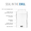 Stay-Chill Standard Can Cooler Pearl White HOSTÂ®