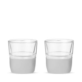 Glass FREEZEâ„¢ Whiskey Glass in Gray (set of two) by HOSTÂ®