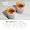 Glass FREEZEâ„¢ Whiskey Glass in Gray (set of two) by HOSTÂ®