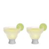 Glass FREEZEâ„¢ Margarita Glass in Gray (set of two) by HOSTÂ®
