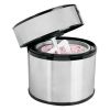3 Pint Ice Cream Maker with Digital Timer; Stainless Steel