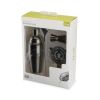 Gunmetal Black Barware Set by TrueÂ®
