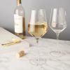 Raye Crystal Angled Chardonnay Glasses ViskiÂ®