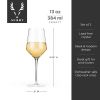 Raye Crystal Angled Chardonnay Glasses ViskiÂ®