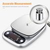 Digital Kitchen Food Diet Scale, Multifunction Weight Balance 22lbs 1g Kitchen Scale Stainless Steel Weighing Scale