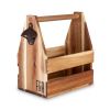 Acacia Wood Beer Caddy by Foster & Ryeâ„¢