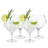 Angled Crystal Gin & Tonic Glasses (Set of 4) by Viski