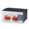 Deco Beau Crystal Lowball Tumblers ViskiÂ®