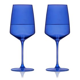Reserve Nouveau Crystal Wine Glasses in Smoke ViskiÂ®