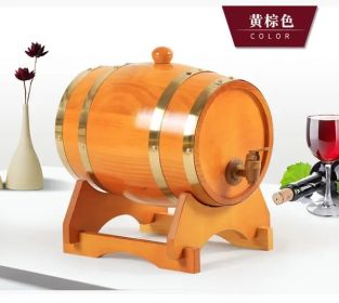 Wood Barrel Vintage Oak Beer Brewing Equipment Mini Keg