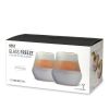 Glass FREEZEâ„¢ Tasting Glass (set of two) in Gray by HOSTÂ®