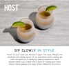 Glass FREEZEâ„¢ Tasting Glass (set of two) in Gray by HOSTÂ®