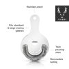 Harrison Hawthorne Strainer in Silver ViskiÂ®