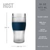 Beer FREEZEâ„¢ in Varsity Blue (set of 2) by HOSTÂ®