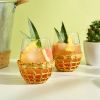 Island Stemless Wine Glass Set by Twine LivingÂ®