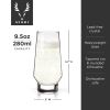Seneca Crystal Champagne Flutes ViskiÂ®