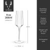 Seneca Crystal Champagne Flutes ViskiÂ®