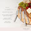 Tiles Cheese Knife Set by TwineÂ®