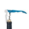 Truetapâ„¢: Double-Hinged Waiter's Corkscrew in Metallic Blue
