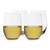 Vino Stemless White Wine Glass by True set of 4