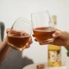 Vino Stemless White Wine Glass by True set of 4
