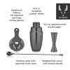 Gunmetal Mixologist Barware Set by ViskiÂ®