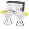 Double Walled Martini Glasses by ViskiÂ®