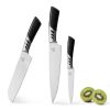 CHUSHIJI Knife Set, 3 PCS Santoku Kitchen Knife Set