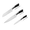 CHUSHIJI Knife Set, 3 PCS Santoku Kitchen Knife Set