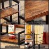 3 layers 12 bottle storage rack for storing syrup, wine, sprits, condiments and more