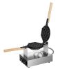 Commercial Bubble Waffle Maker, 1400W Egg Pancake Baker Machine