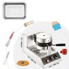 Commercial Waffle Maker, 1 Piece per Batch, 1300W Round Waffle Iron