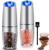 Gravity Electric Pepper and Salt Grinder Set
