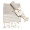 Turkish Hand Towels Set of 2 | 100% Cotton