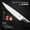 CHUSHIJI Knife Set, 3 PCS Santoku Kitchen Knife Set