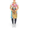 Golden Retriever Hippie Dawg Apron Cooking Kitchen Server Baking Crafts Gardening for Adult Women Men