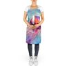 Jellyfish Apron Cooking Kitchen Server Baking Crafts Gardening for Adult Women Men