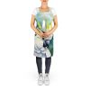 Sulphurcrested Cockatoo Apron Cooking Kitchen Server Baking Crafts Gardening for Adult Women Men