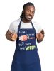 I Smoke Meat Not Weed Funny Aprons For Men
