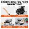 Commercial Bubble Waffle Maker, 1400W Egg Pancake Baker Machine