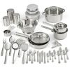 Stainless Steel Cookware and Kitchen Combo Set Culinary Arsenal