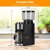 Conical Burr Coffee Grinder Electric Coffee Bean Grinder with 25 Grind Settings 12 Cups