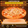 Commercial Pizza Oven Countertop, 14\" Single Deck Layer, 110V 1300W Stainless Steel