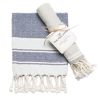 Turkish Hand Towels 2 Pack 100% Cotton Kitchen and Bathroom Hand Towels Decorative Hand Towels