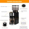 Conical Burr Coffee Grinder Electric Coffee Bean Grinder with 25 Grind Settings 12 Cups