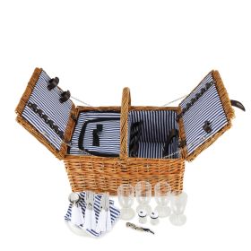 Cape Cod Wicker Picnic Basket by TwineÂ®