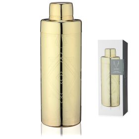 Art Deco Gold Cocktail Shaker in Gold ViskiÂ®