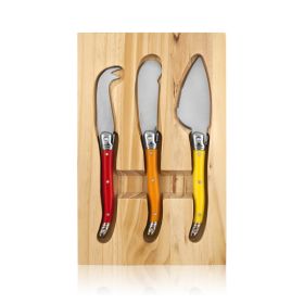 Sunnysideâ„¢: Cheese Knives & Cutting Board