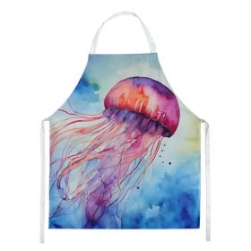 Jellyfish Apron Cooking Kitchen Server Baking Crafts Gardening for Adult Women Men